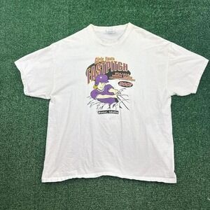 Vintage 2001 Boise Girls Youth Fastpitch Championship T Retro cartoon character